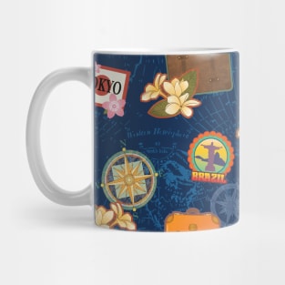 I Love To Travel! Mug